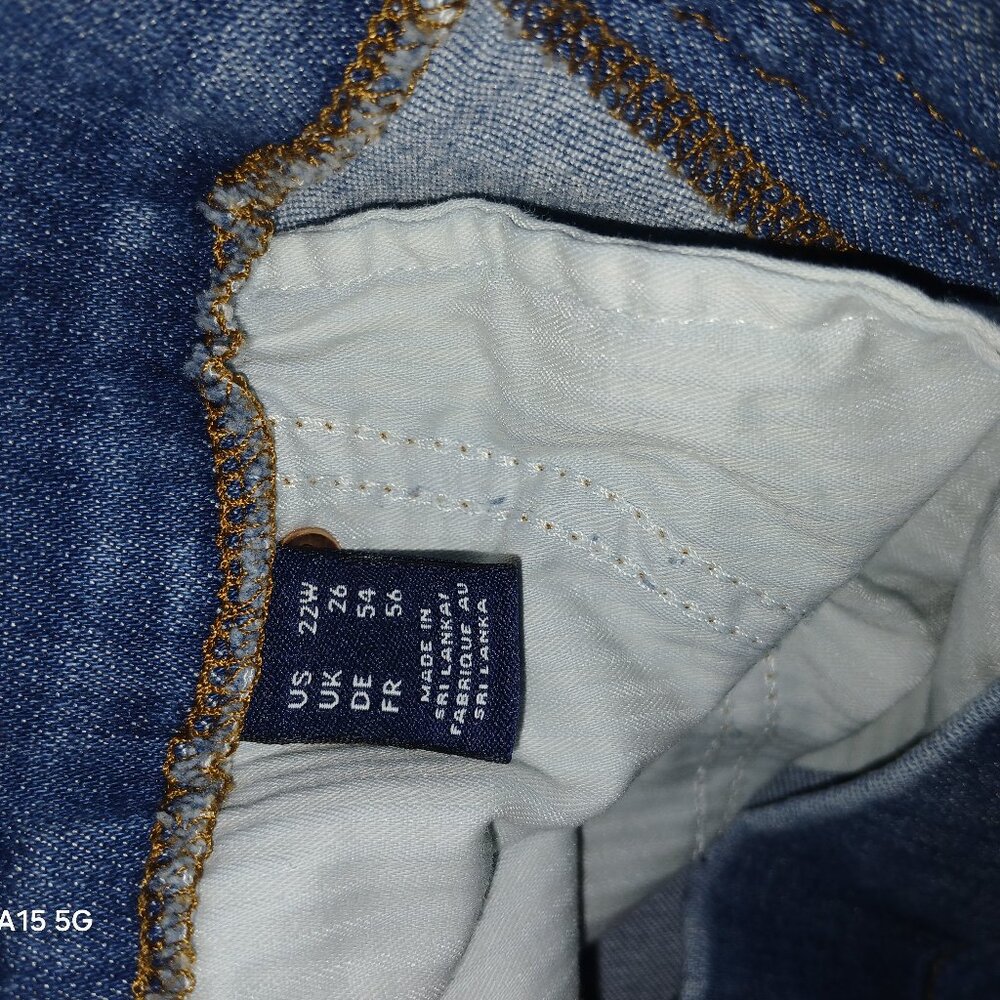 Lands end skinny jeans size 22w